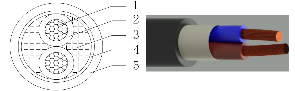 IEC53(RVV) 2x1.0