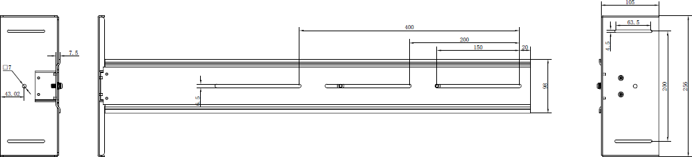 DS-D5ACB/Q 摄像头支架（会议平板移动支架配件）