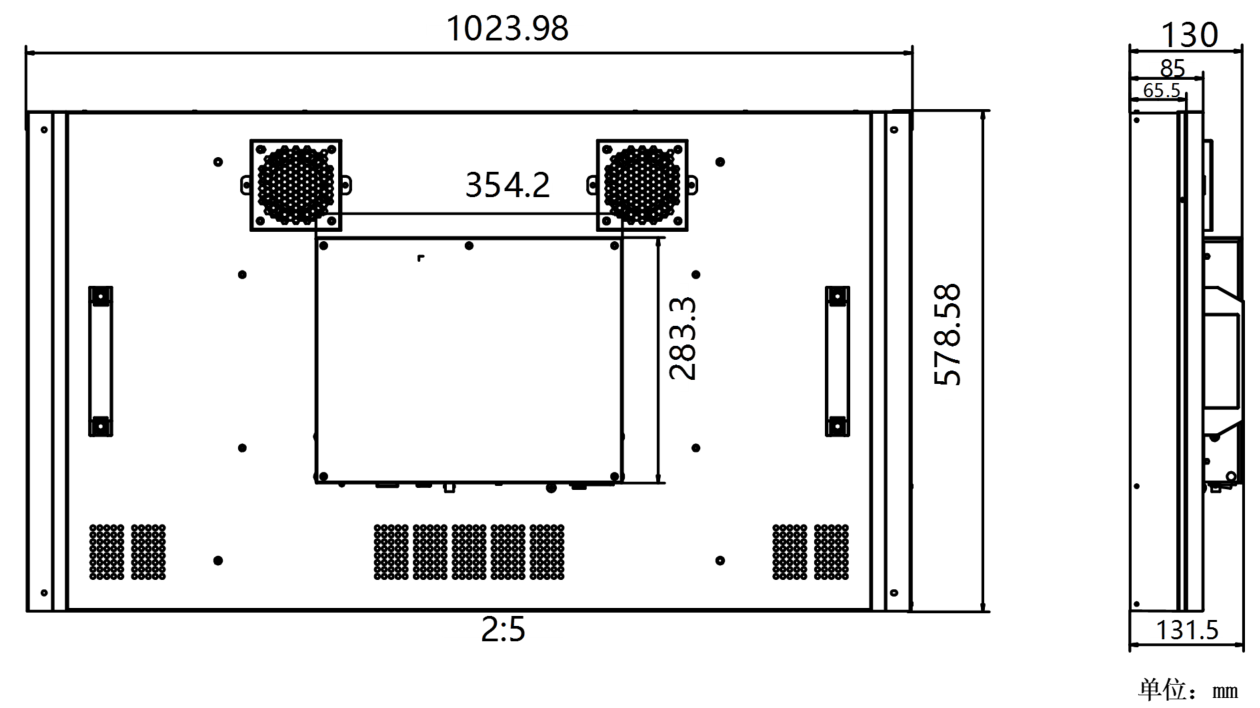  DS-D2046NL-B/Z LCD液晶显示单元